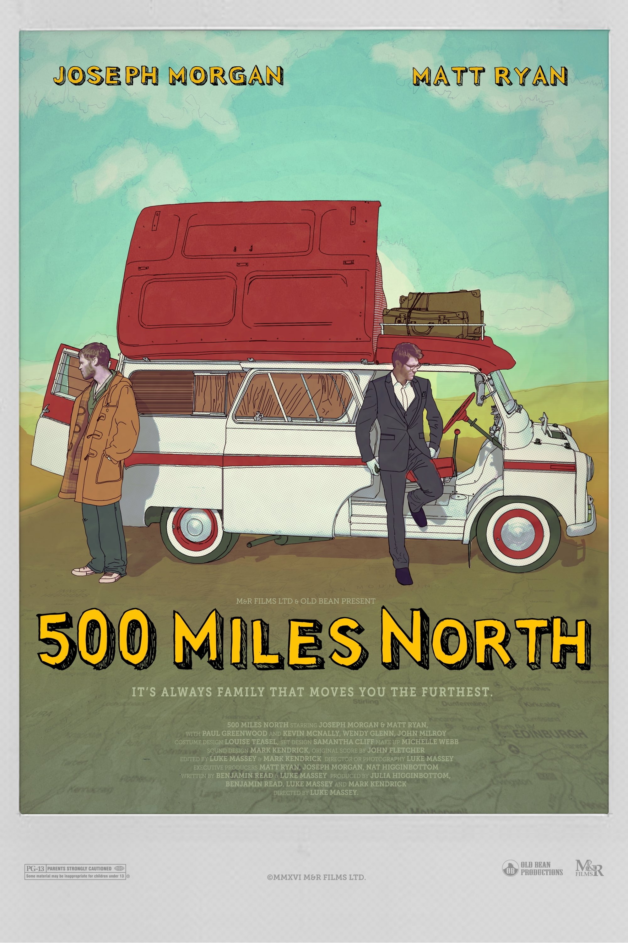 Постер 500 Miles North
